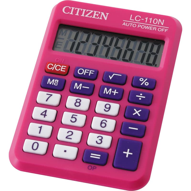 Kalkulator Citizen LC-110N 8 cifara roze