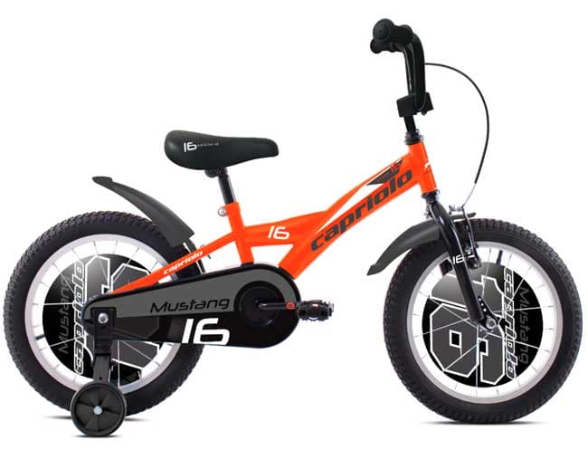 Dečiji bicikl sa pomoćnim točkićima BMX 16 Mustang 920114-16