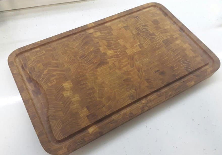 Kuhinjska daska sa kanalom 500 x 300 x 30 mm od čeonog hrasta