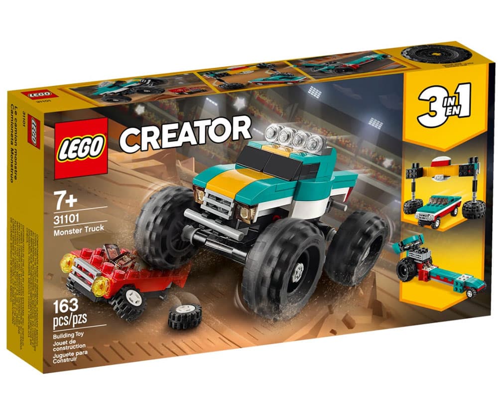 LEGO® Creator Kocke 3u1 Monster Truck 31101