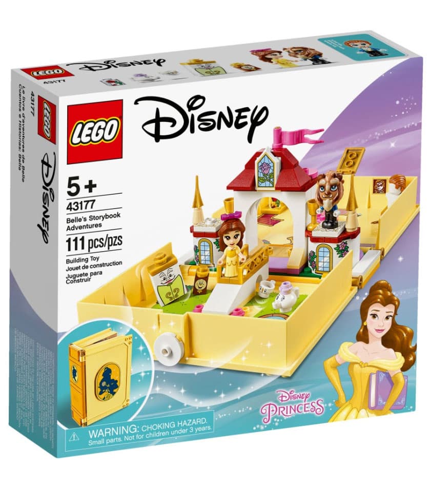 LEGO® Disney Kocke - Belina knjiga avantura 43177