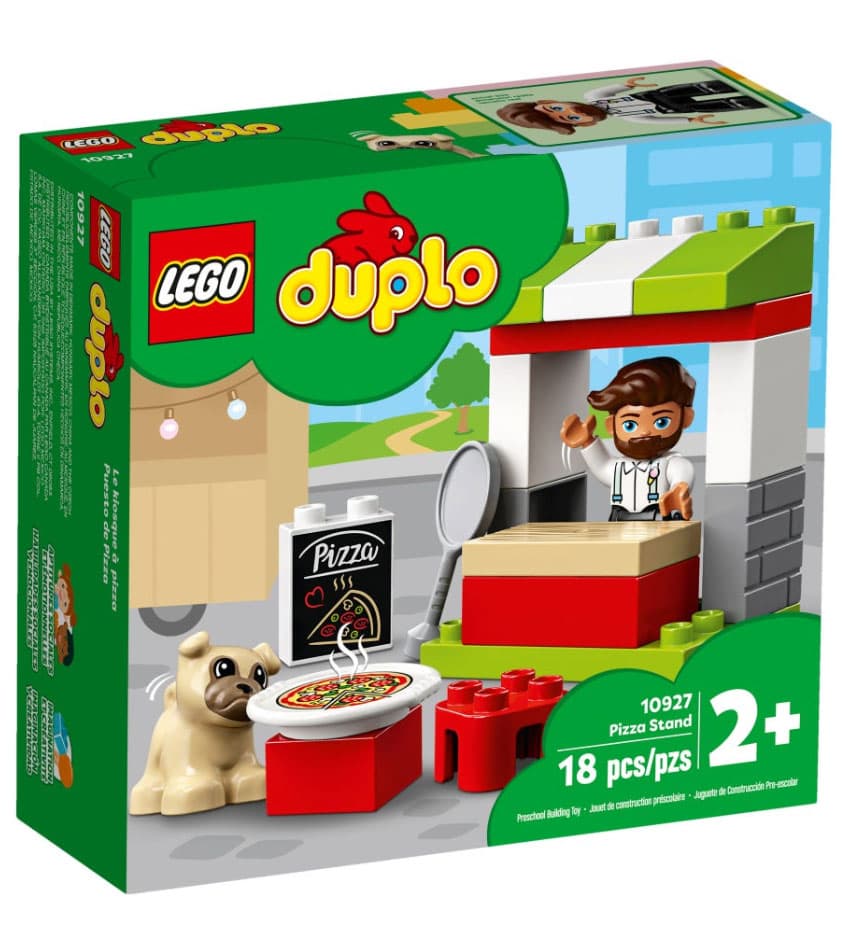 LEGO® DUPLO® Kocke - Pizza štand 10927