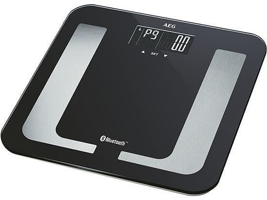 Telesna vaga AEG PW5653BT crna, 8 u 1, sa Bluetoothom