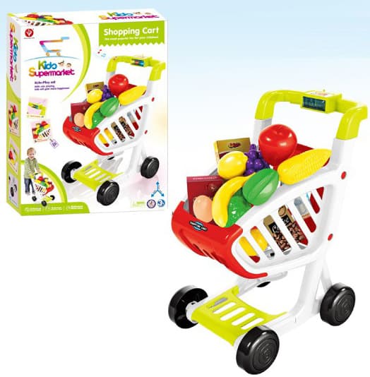 Dečija igračka Muzička šoping kolica Kolica za kupovinu 870011