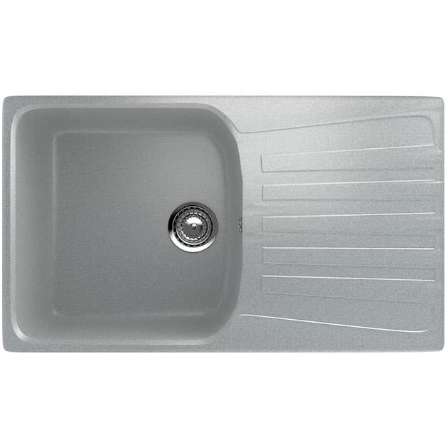 Granitna sudopera sa sifonom Ulgran U203-310 četvrtasta siva