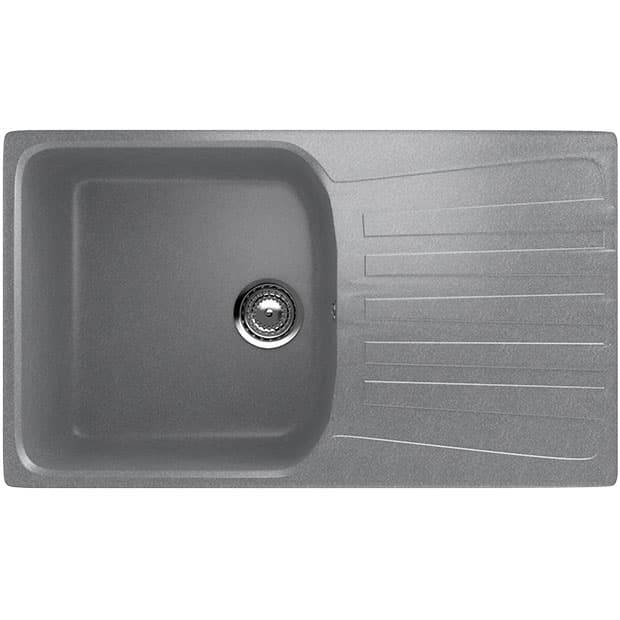 Granitna sudopera sa sifonom Ulgran U203-342 četvrtasta grafit