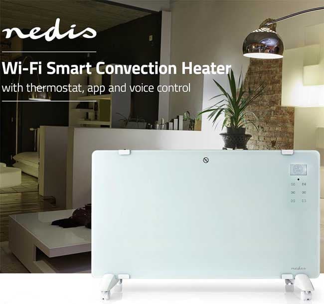 Nedis Wi-Fi Smart Konvektorska grejalica 2kW WIFIHTPL20FWT