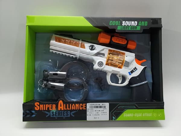 Igračka Set Pištolj sa zvukom i lisice 200 864033