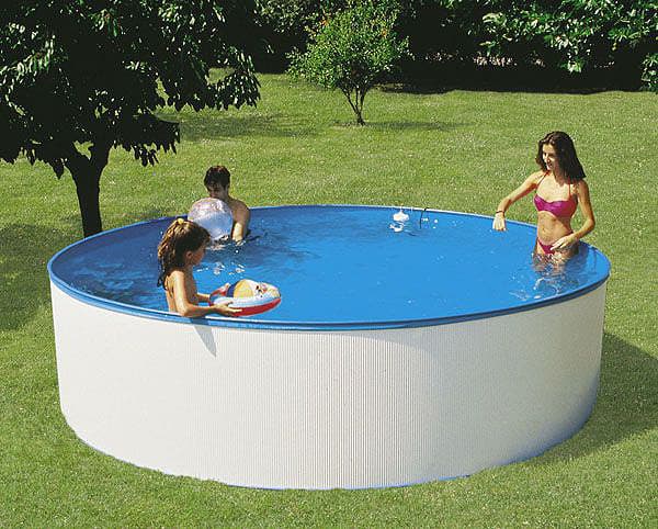 Trigano Nadzemni Bazen Sa Galvanizovanom Oplatom 3.6 x 0.9 m