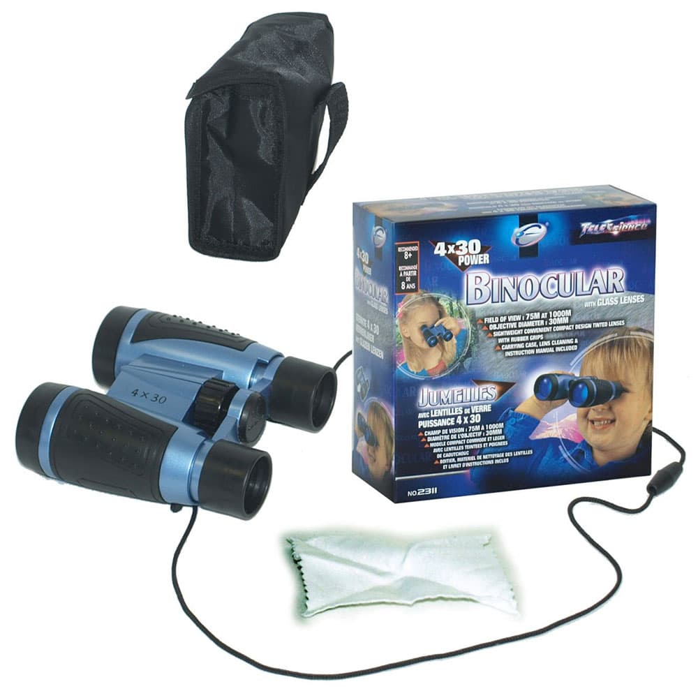Dečji dvogled 4x30 sa staklenim sočivima