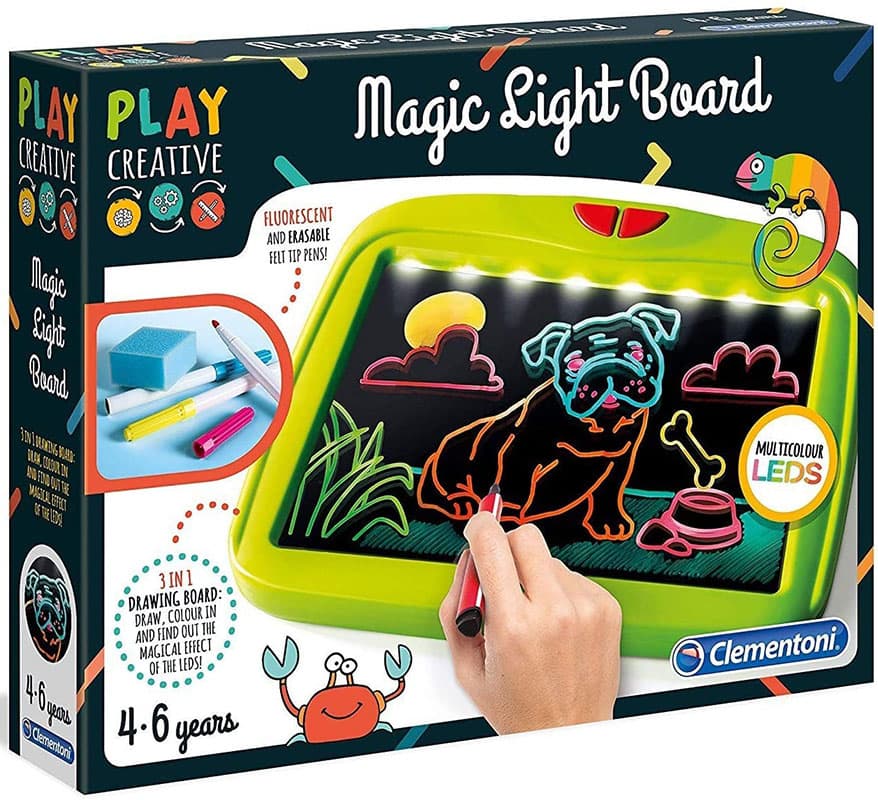 Clementoni Tabla za crtanje sa magičnim svetlom 15277