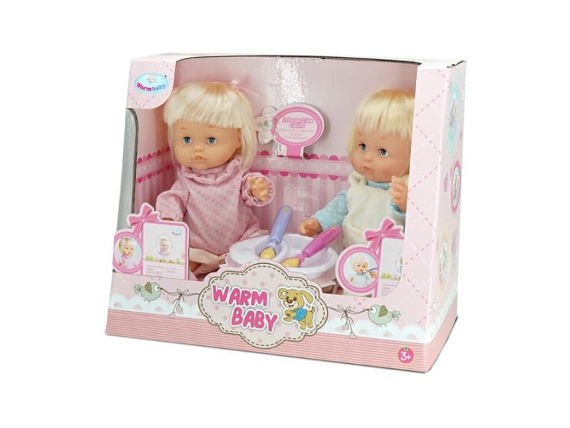 WARM BABY Set 2kom. Lutka beba 41cm WZJ038A-1 858059