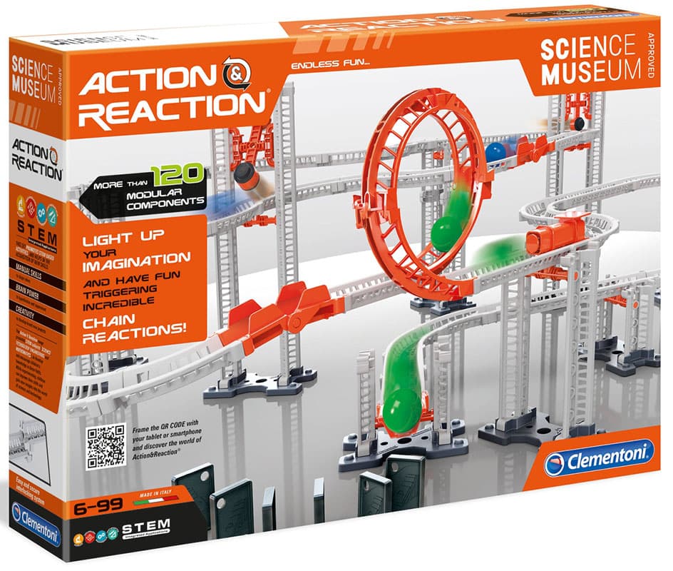 CLEMENTONI Science ACTION AND REACTION Set CL61786