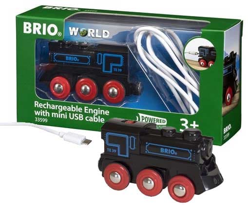 Brio Lokomotiva sa punjivom baterijom USB BR33599
