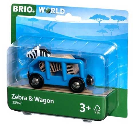 Brio Vagon koji prevozi zebru BR33967