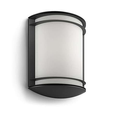 Antelope zidna spoljašnja svetiljka 1x6W crna