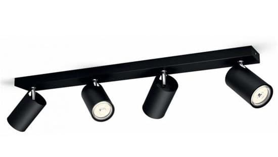 Kosipo spot svetiljka crna 4xmax