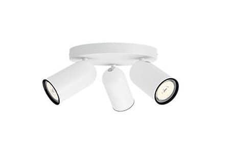 Pongee spot svetiljka bela 3xmax