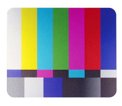 Kikkerland podloga za miša TV Test Screen Blocks  MP07