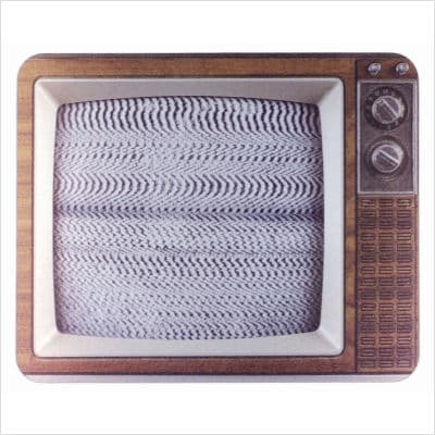 Kikkerland podloga za miša Retro TV