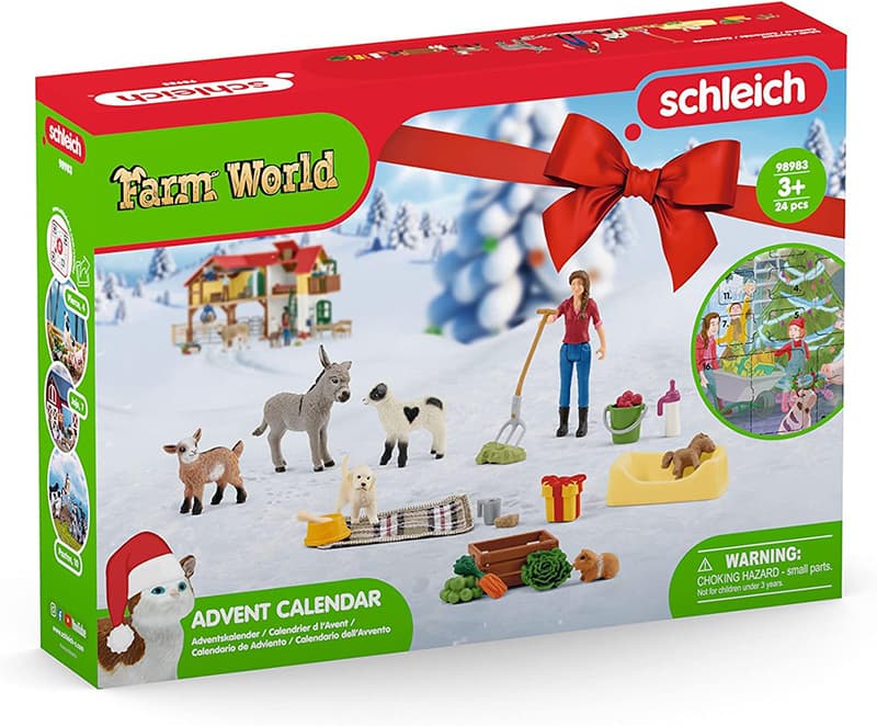 Schleich® figure Domaće životinje - Farma Božićni kalendar 98983