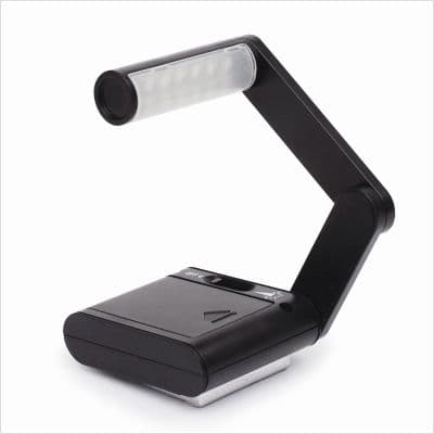 Kikkerland Led lampa za čitanje crna  BL04