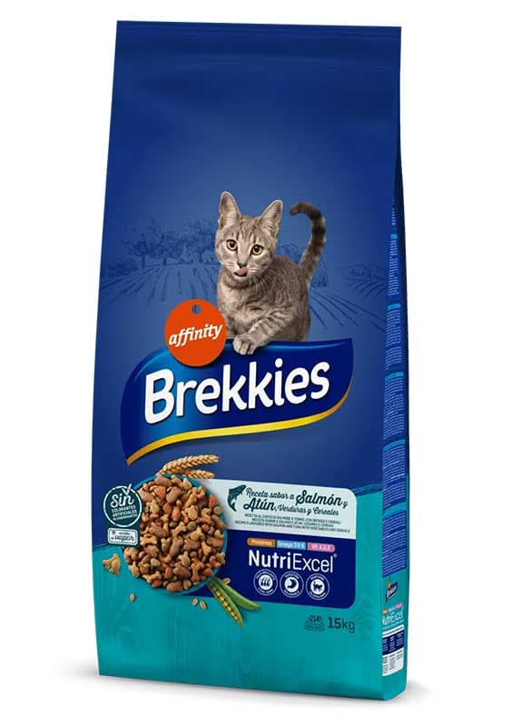 Brekkies Hrana za mačke Losos i tuna pakovanje 15kg