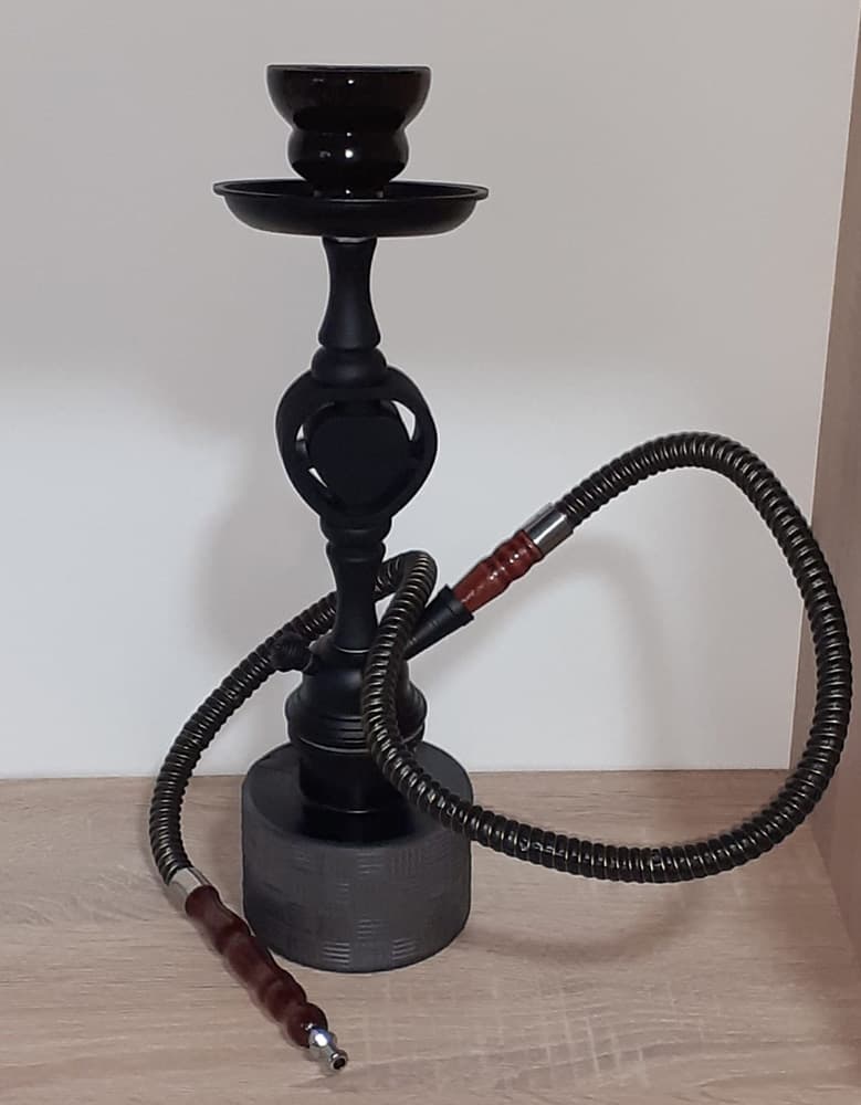 Nargila Alcan 38-40cm mat srce crno 6360