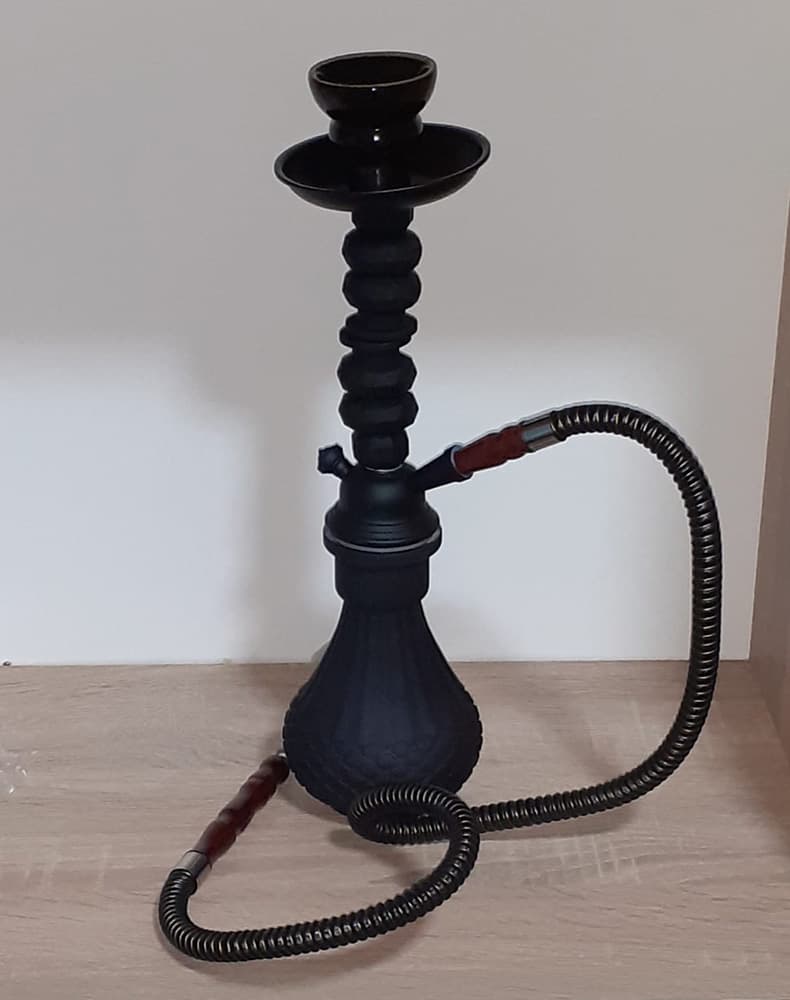 Nargila Alcan 38-40cm spiralno crna 6366