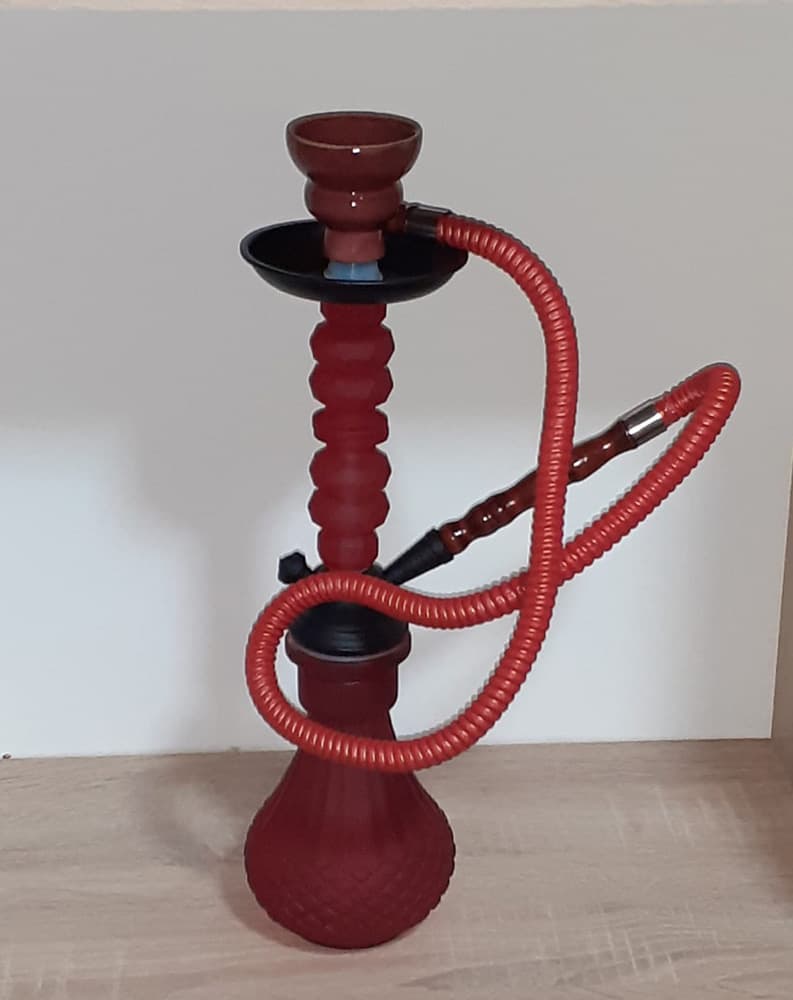 Nargila Alcan 38-40cm spiralno crvena 6363