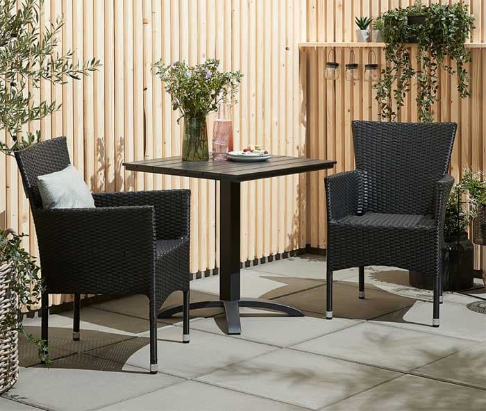 Baštenska garnitura Hort Black