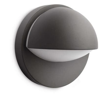 June spoljašnja zidna svetiljka antracit 1x12W 