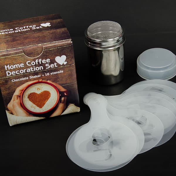 Set šablona za dekorisanje napitaka