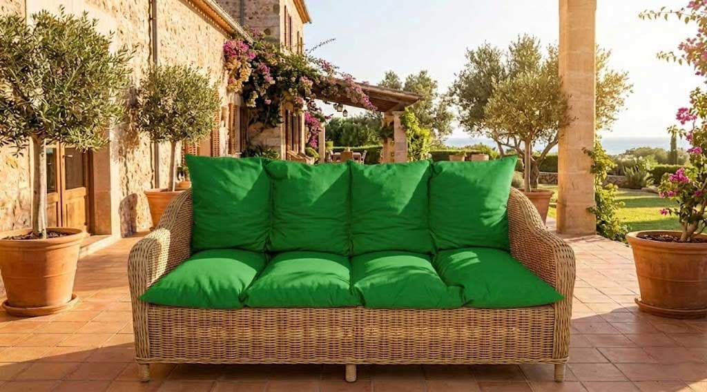 Jastuk Za BaštenskI Trosed 150 x 50 x 50 cm GREEN