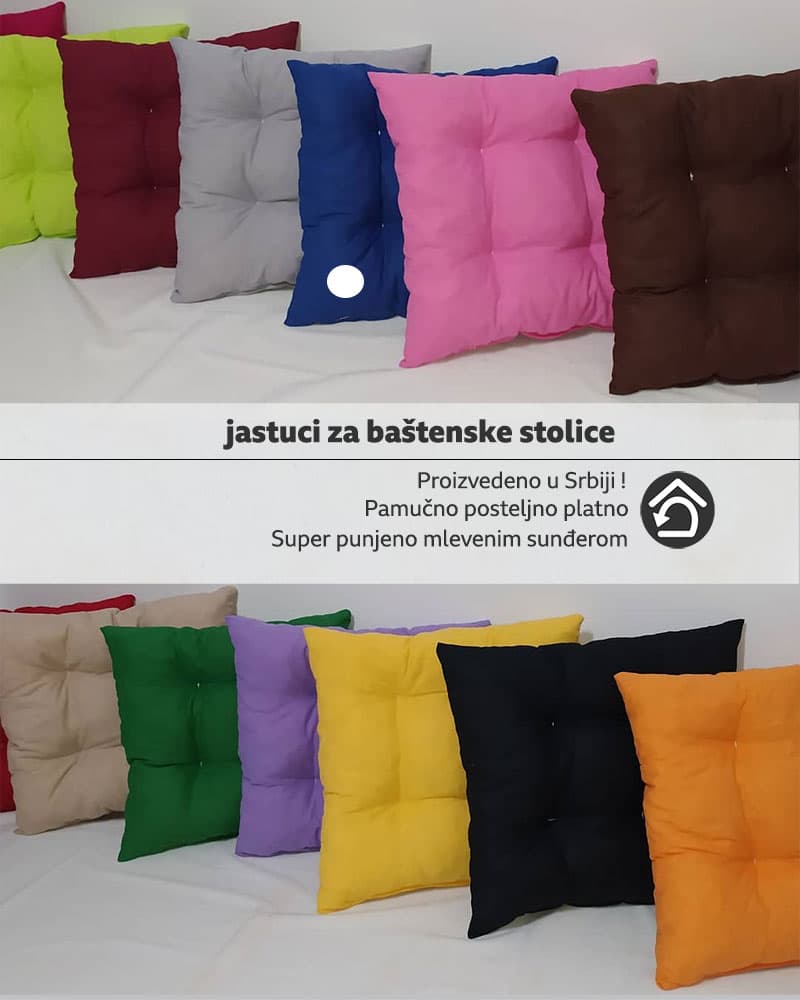 Jastuk Za Baštensku Stolicu 30 x 30 cm Blue