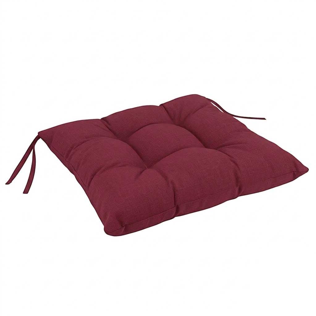 Pamučni Jastuk Za Stolicu 40 x 40 cm Bordeaux