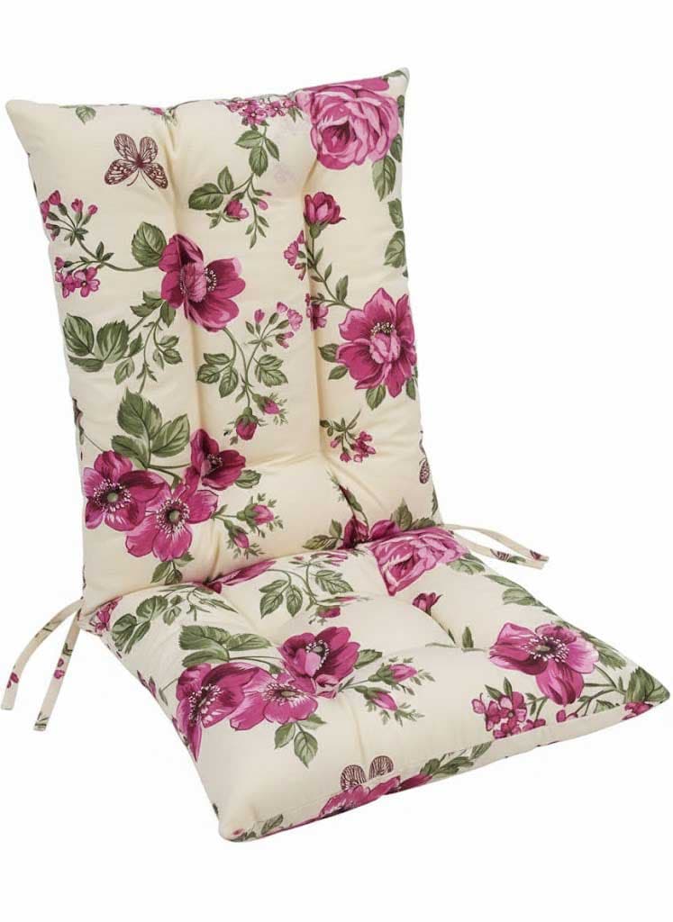Jastuk Za Stolicu Sa Naslonom 45 x 90 cm Flower Power