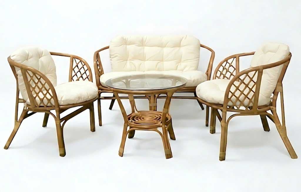 Jastuci za Bambus Ratan garnituru Bahama Ivory