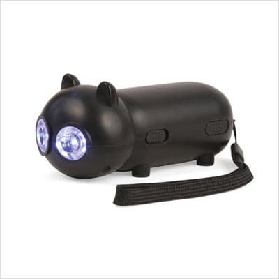 Kikkerland samopunjiva džepna LED lampa Crna Mačka  FL08-EU