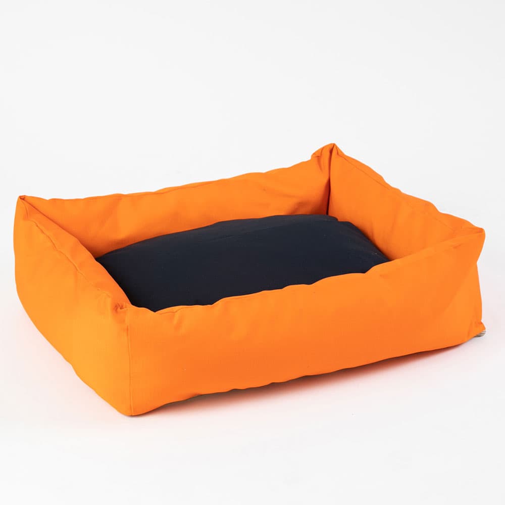 Krevet za psa Square Orange-Navy 105cm Pet Line 6-3