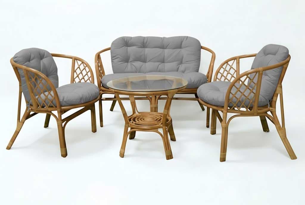 Jastuci za bambus ratan garnituru Bahama GREY