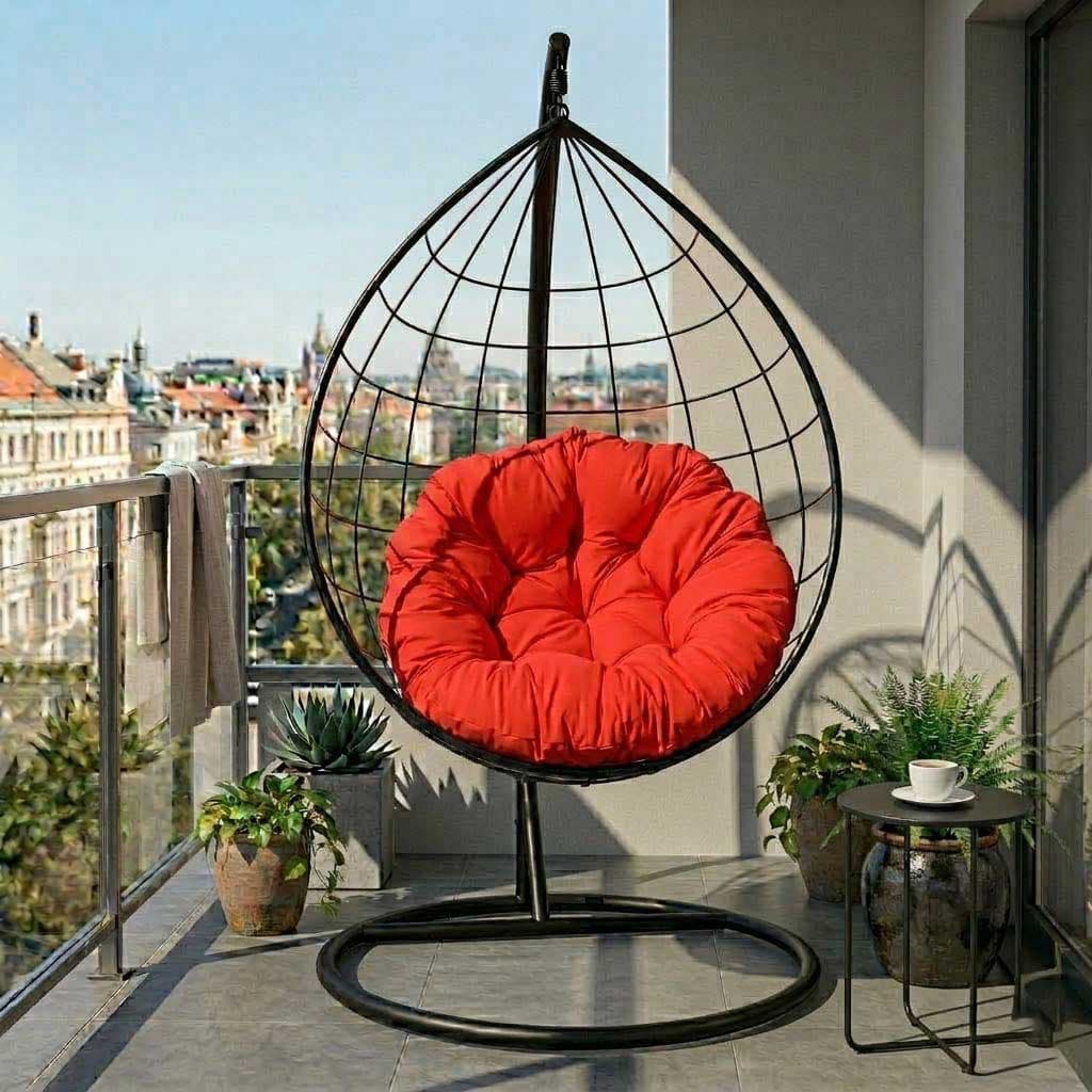 Jastuk Za Jaje Baštensku Ljuljašku - 100 cm RED