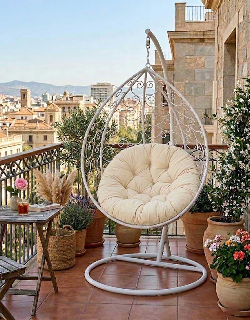 Jastuk Za Jaje Baštensku Ljuljašku - 120 cm - Beige