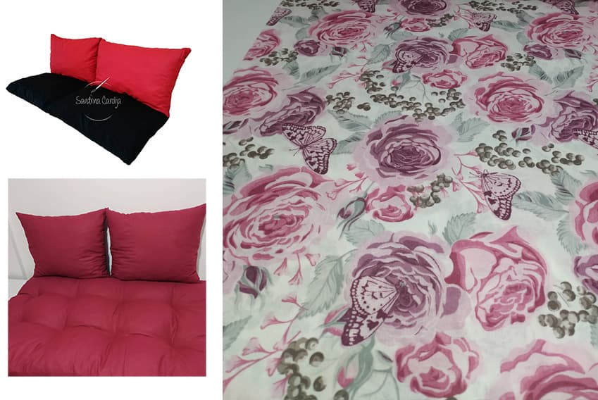 Jastuci za garniture od paleta - 100 x 50 x 50 cm - Roses