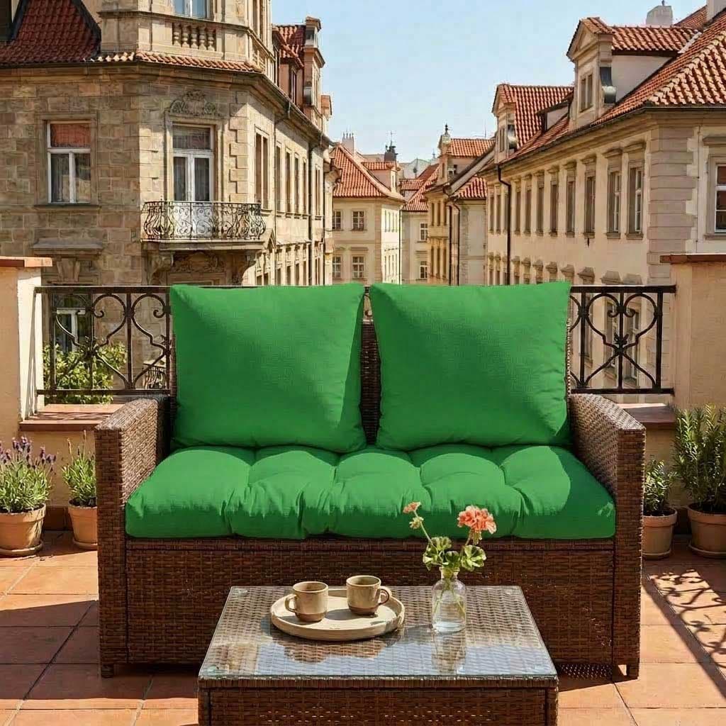 Jastuci za dvosed - 100 x 50 x 50 cm - Green