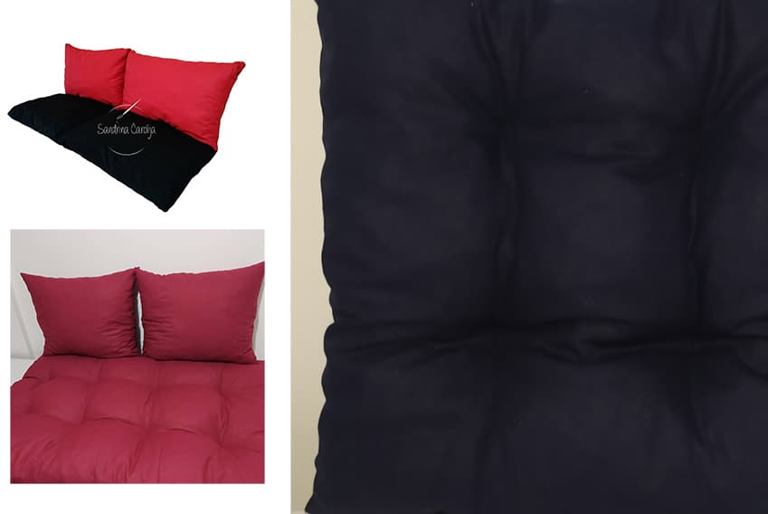 Jastuci za garniture od paleta - 160 x 50 x 50 cm - Dark Blue