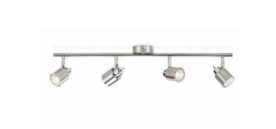 Meranti spot svetiljka mat hrom 4x35W