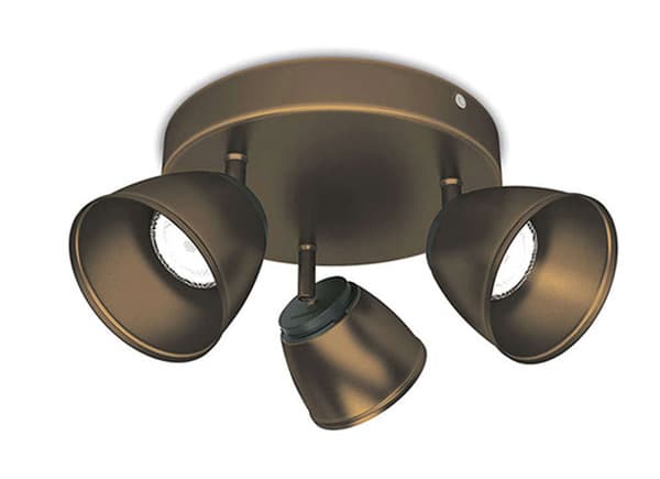 County LED spot svetiljka bronza 3x4W 