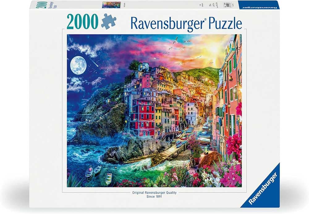 Puzzle slagalica 2000 delova Cinque Terre u bojama Ravensburger 12000803