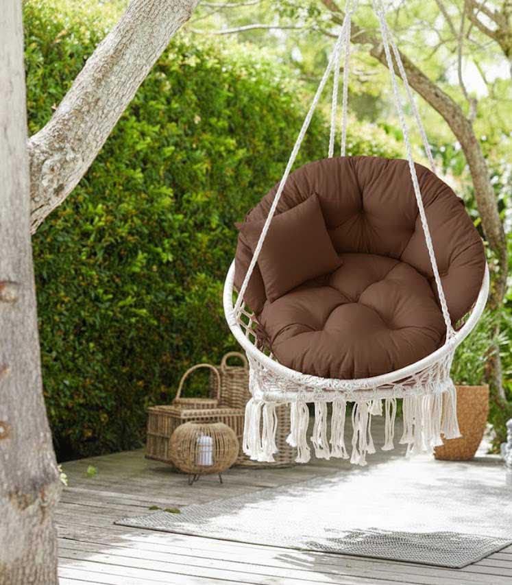 Jastuci za Makrame ljuljašku Brown